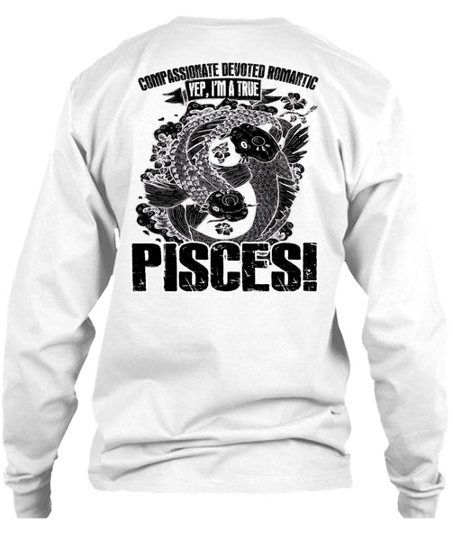 I'm A True Pisces T Shirt, I Love Pisces T Shirt