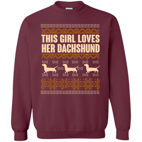 Coolest Dachshund Lover T Shirt, Coolest Merry Christmas Sweatshirt
