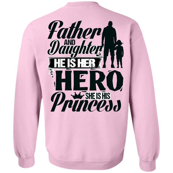 I Love Papa T Shirt, Father And Daughter Sweatshirt