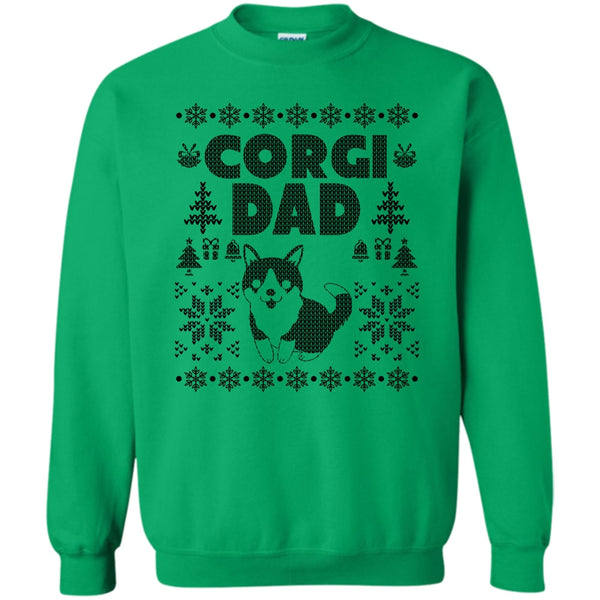 Gift For Merry Christmas T Shirt, Corgi Dad Sweatshirt