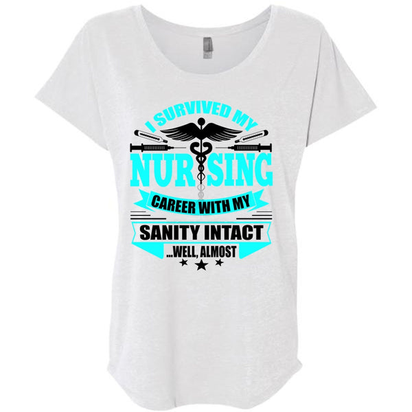 I Survived My Nursing T Shirt, I Love Nursing T Shirt, Awesome T-Shirts