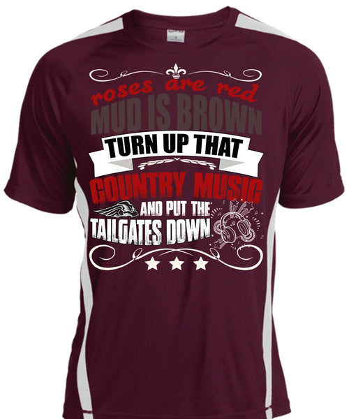 Country Music And Put The Tailgates Down T Shirt, My Favorite T Shirt, Cool Shirt