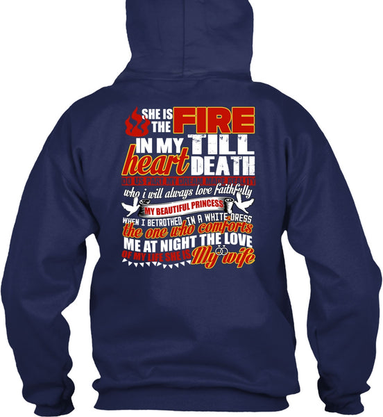 She Is The Fire T Shirt, She Is My Wife T Shirt