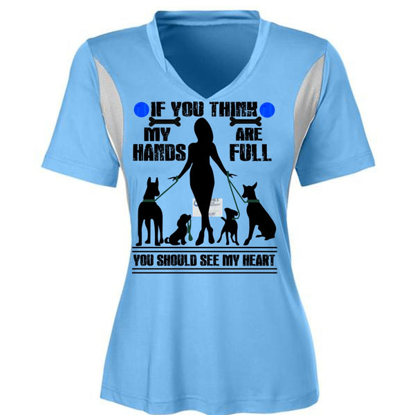 You Think My Hands Are Full T Shirt, I Love My Dog T Shirt, Awesome T-Shirts
