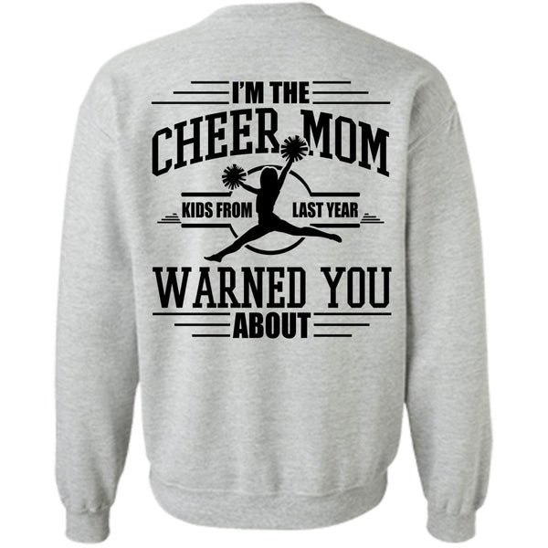 I Love Cheering T Shirt, I'm The Cheer Mom Sweatshirt