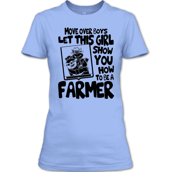 Let This Girl T Shirt, Coolst Farmer Girls T Shirt