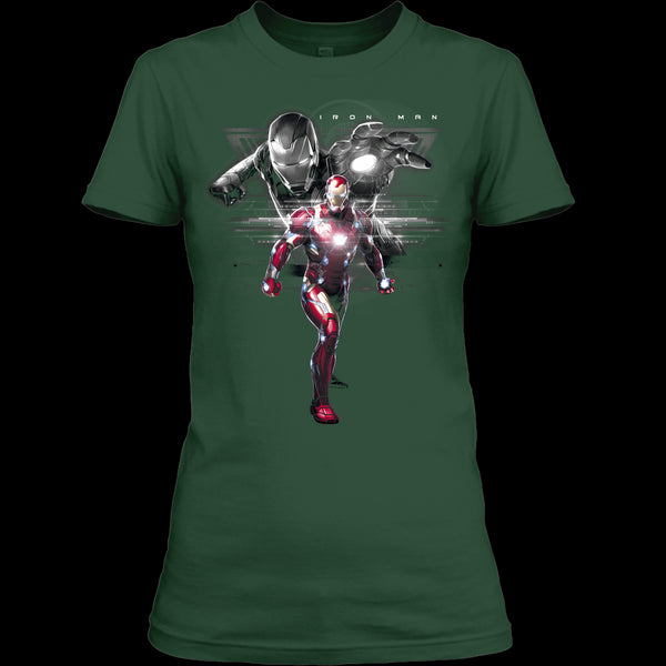 A black t-shirt with the shopify logo