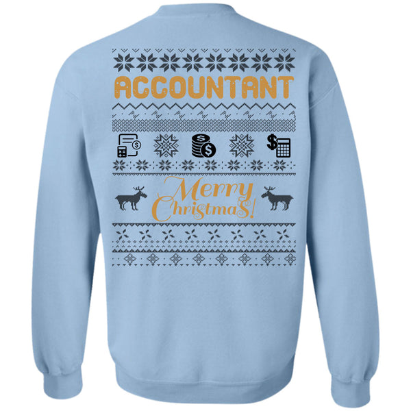 I Love Accountant T Shirt, Accountant Merry Christmas Sweatshirt