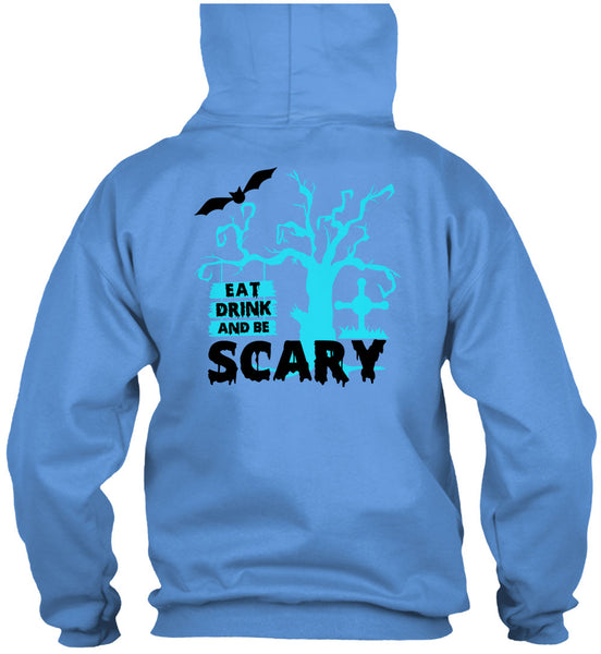 Eat Drink And Be Scary T Shirt, Wait For Halloween T Shirt