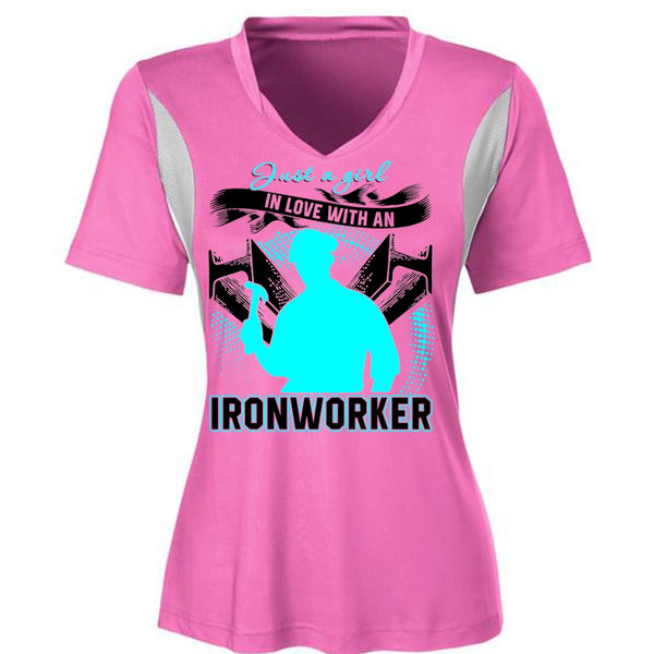 Just A Girl In Love With An Ironworker T Shirt, I Love Ironworker T Shirt, Awesome T-Shirts