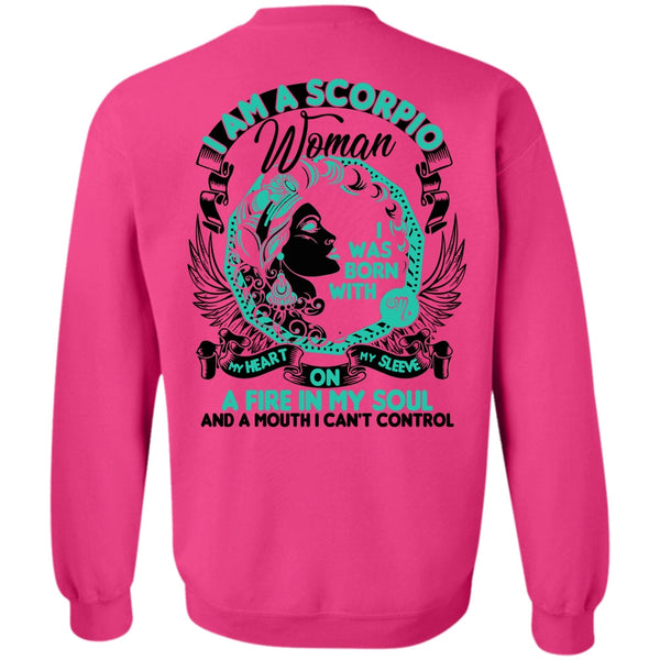 I Love Scorpio T Shirt, I Am A Scorpio Woman Sweatshirt