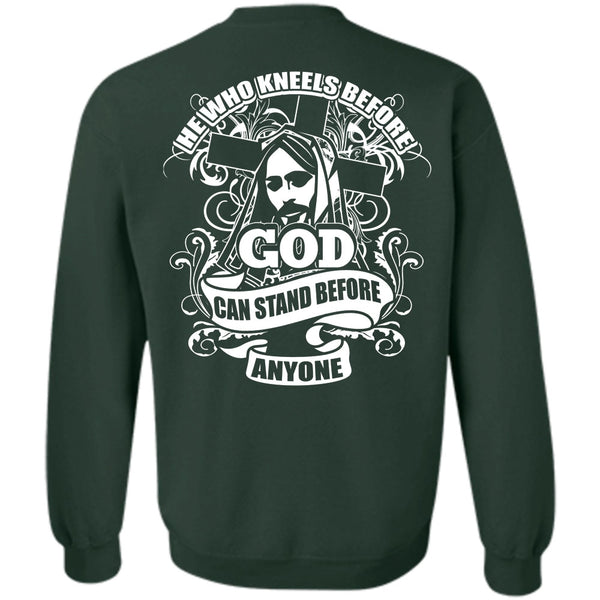 He Who Kneels T Shirt, I Love Jesus Sweatshirt