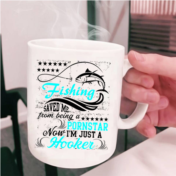 Awesome Fishing Coffee Mug, Fishing Cup
