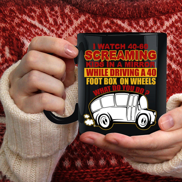 Funny School Bus Driver Coffee Mug, Gift For Bus Driver Coffee Cup