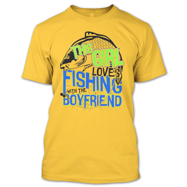 This Girl Loves Fishing T Shirt, Coolest Fishing T Shirt