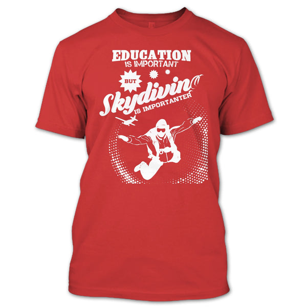 A black t-shirt with the shopify logo