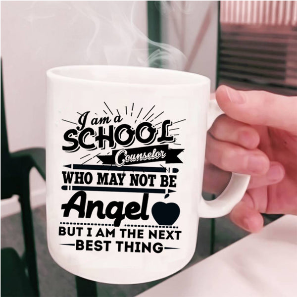 Cool School Counselor Coffee Mug, I Am A School Counselor Cup