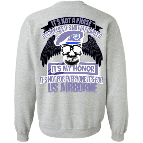 I Love Veteran T Shirt, It's For US Airborne Sweatshirt