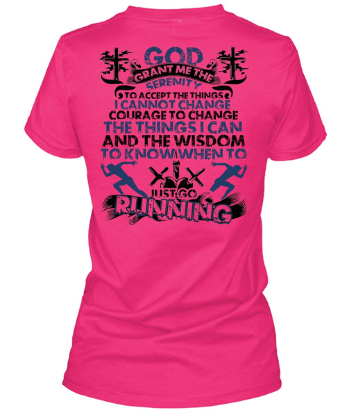 Just Go Running T Shirt, I Love Running T Shirt