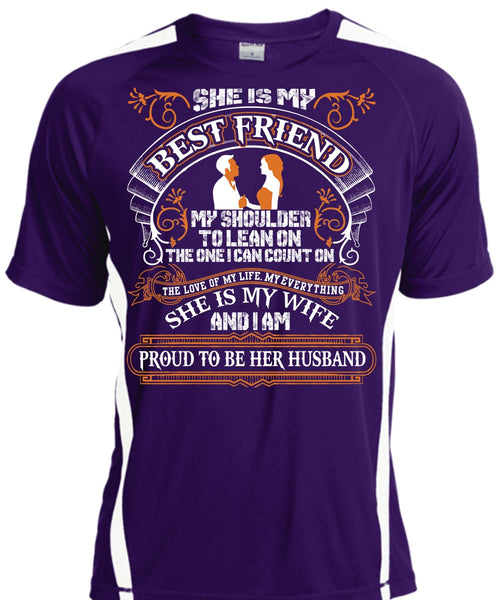 She Is My Best Friend T Shirt, She Is My Wife T Shirt, Cool Shirt