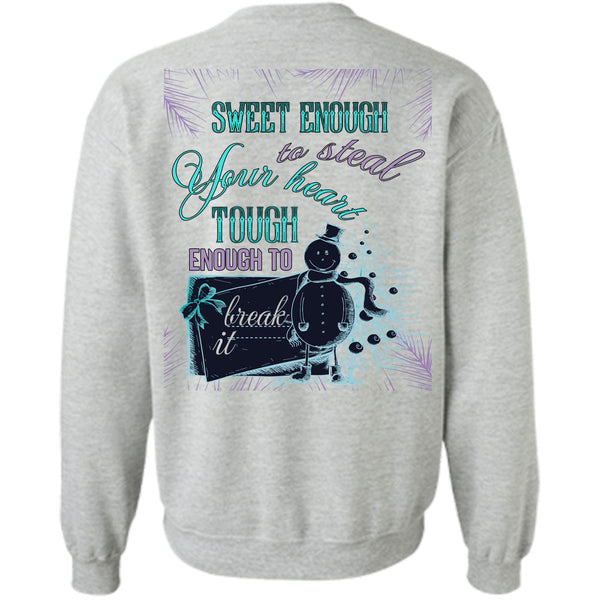 This Girl Loves Christmas T Shirt, Sweet Enough To Steal Your Heart Sweatshirt