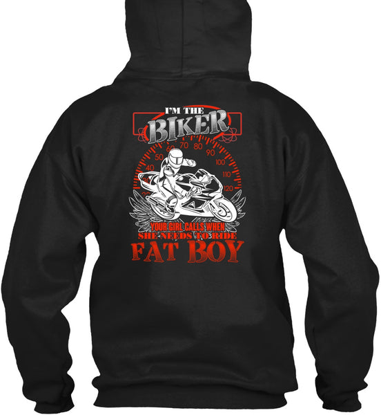 I'm The Biker T Shirt, Ride Fat Boy T Shirt