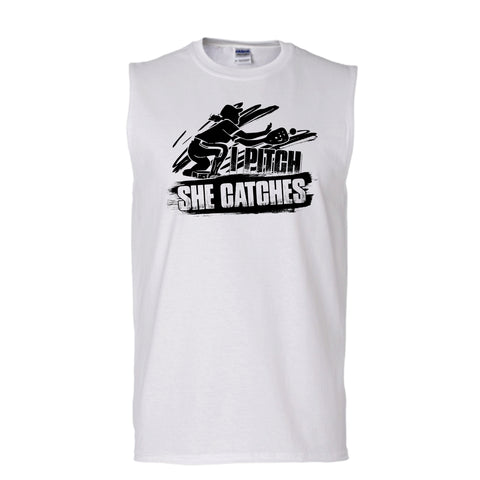 A black t-shirt with the shopify logo