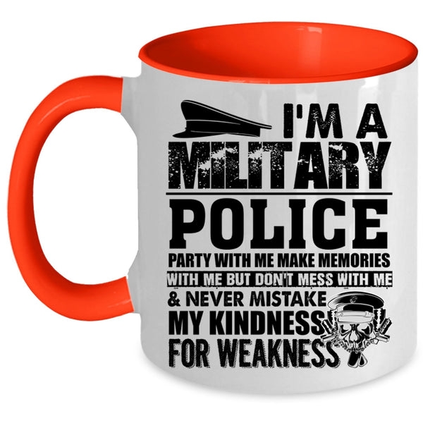 Awesome Policeman Coffee Mug, I'm A Military Police Accent Mug