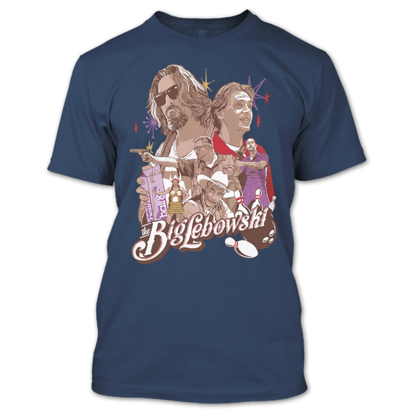 A black t-shirt with the shopify logo