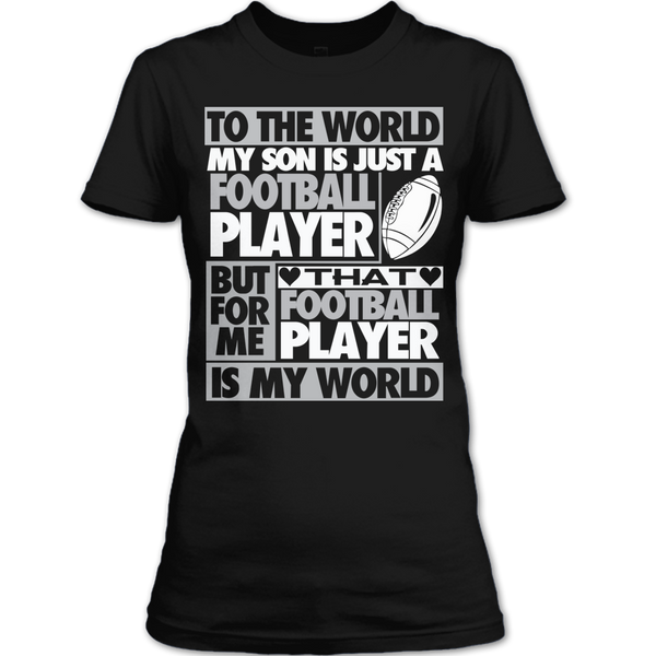 A black t-shirt with the shopify logo