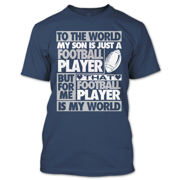 A black t-shirt with the shopify logo