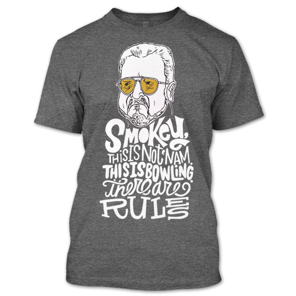 A black t-shirt with the shopify logo