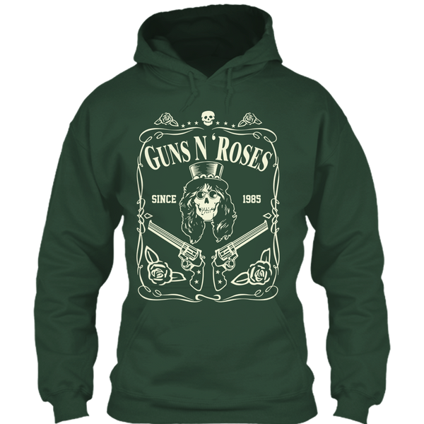 A black t-shirt with the shopify logo