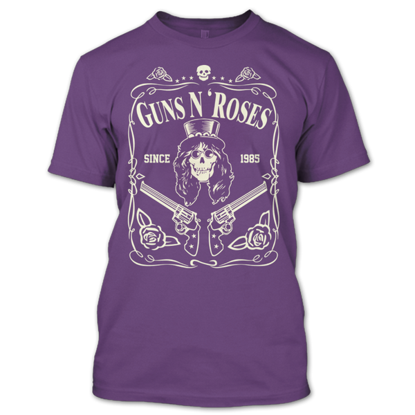 A black t-shirt with the shopify logo