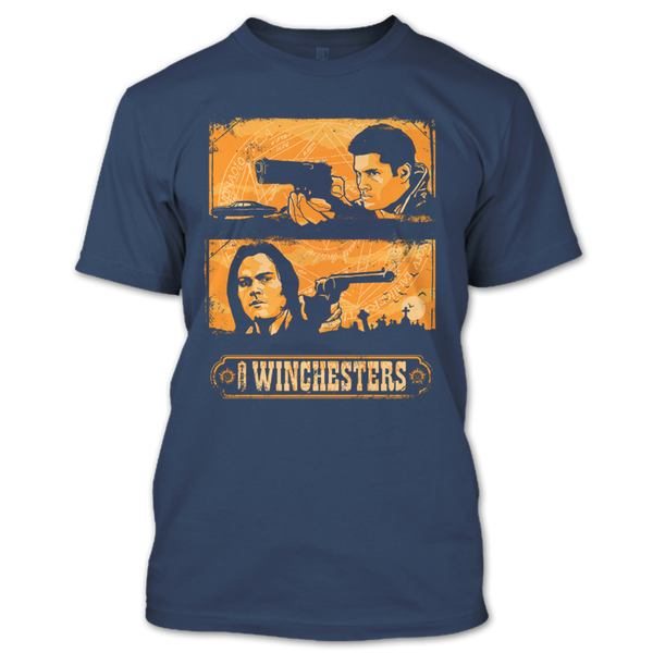 A black t-shirt with the shopify logo