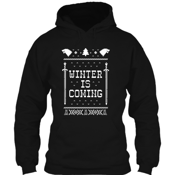 A black t-shirt with the shopify logo