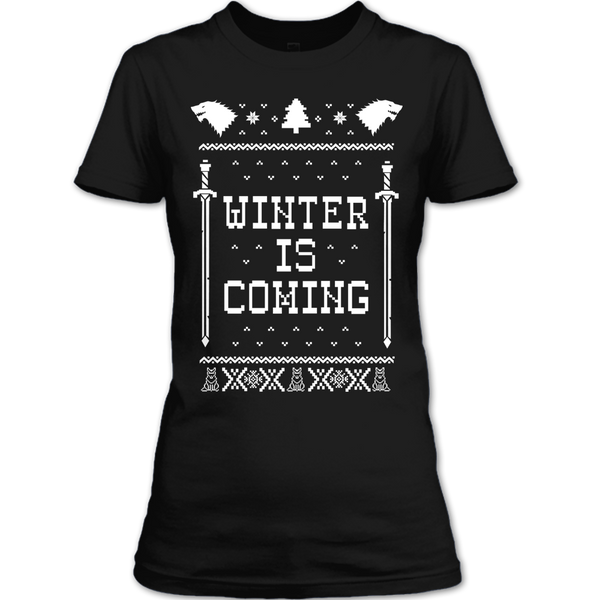 A black t-shirt with the shopify logo