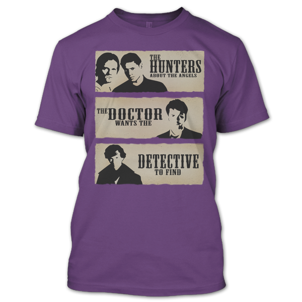 A black t-shirt with the shopify logo