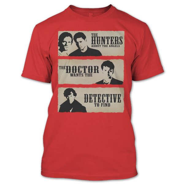 A black t-shirt with the shopify logo