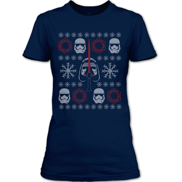 A black t-shirt with the shopify logo