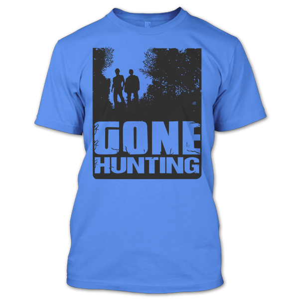 A black t-shirt with the shopify logo