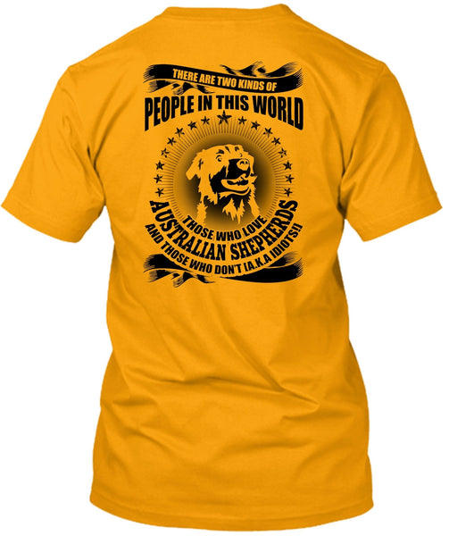 Love Australian Shepherds T Shirt, I Love Dog T Shirt