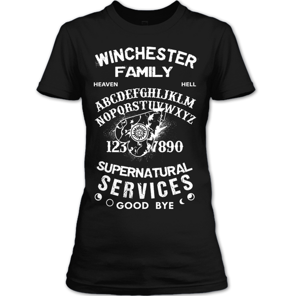 A black t-shirt with the shopify logo