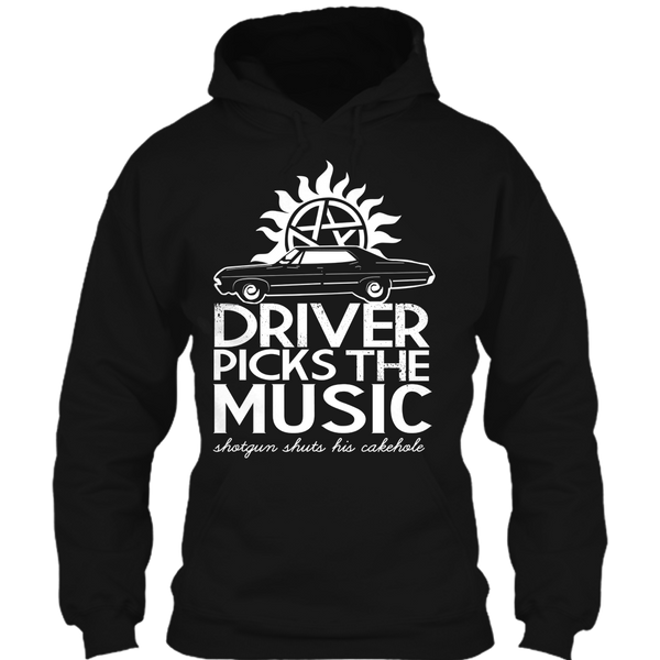 A black t-shirt with the shopify logo