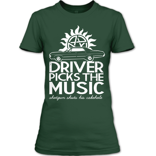 A black t-shirt with the shopify logo