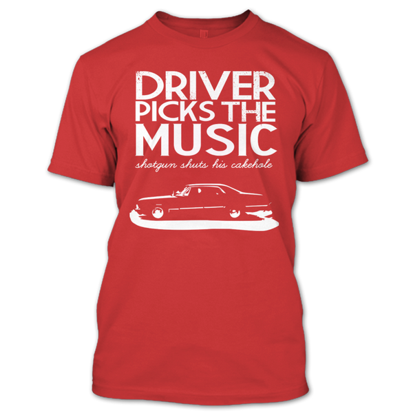 A black t-shirt with the shopify logo