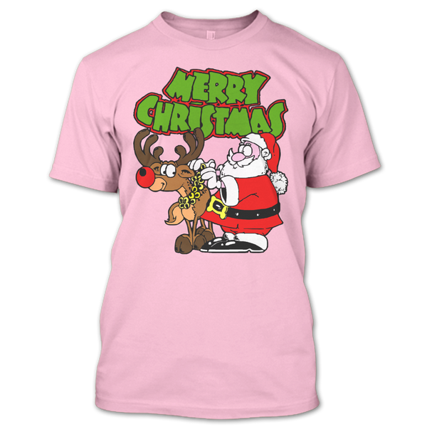 A black t-shirt with the shopify logo