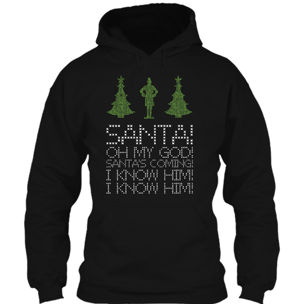 A black t-shirt with the shopify logo