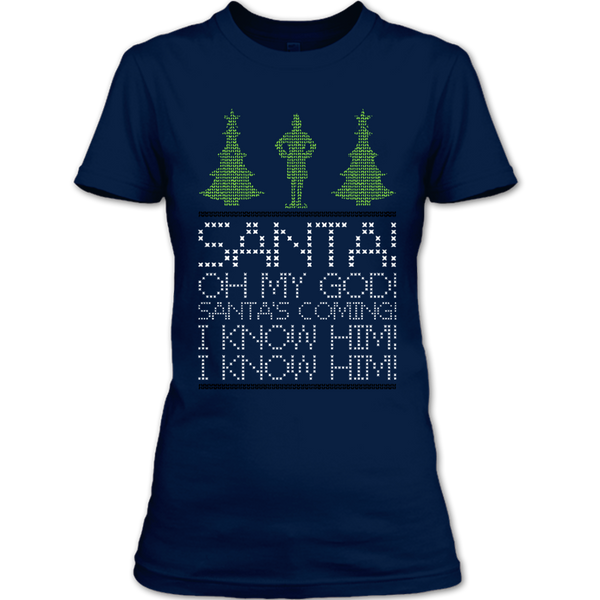 A black t-shirt with the shopify logo