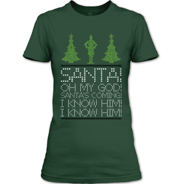 A black t-shirt with the shopify logo